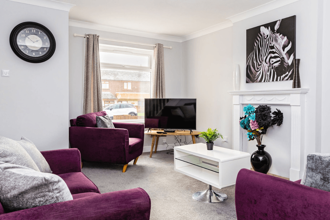 Living room at Azy Venture Property